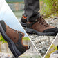 GOLDEN CAMEL Hiking Shoes for Men Waterproof Outdoor Low-top Hiking Boots Leather Men's Trekking Shoes Walking Male Sneakers New