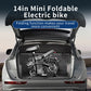 Electric Bike for Adults, 400W Motor,  up to 25MPH 14” Tires for Adult Electric Bicycles, 48V 10AH/15AHRemovable Battery