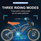 JANSNO X50 Electric Bike 20 inch Fat Tire Electric Bicycle 750W Power E-Bike 48V 14Ah Battery 50km Max Range 40km/h Max Speed