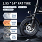 Electric Bike for Adults, 400W Motor,  up to 25MPH 14” Tires for Adult Electric Bicycles, 48V 10AH/15AHRemovable Battery