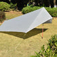 Ultra Light Rain Fly Tent Tarp, Waterproof 15d Silicone Coating Nylon Camping Shelter Canopy Rainfly, Lightweight tarp