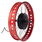 fat Electric bike wheel 36V 250W 350W 500W 48V 750W 1000W 1500W 20 24 26inch EBike Front Rear Snow Motor Wheel