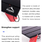 Widesea Camping Mini Portable Foldable Table for Outdoor Picnic Barbecue Tours Tableware Ultra Light Folding Computer Bed Desk