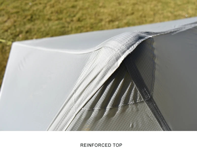 Ultra Light Rain Fly Tent Tarp, Waterproof 15d Silicone Coating Nylon Camping Shelter Canopy Rainfly, Lightweight tarp