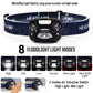 ZK20 LED Headlamp Mini USB Rechargeable Sensor Headlight Motorcycle Camping Light Portable Torch EDC