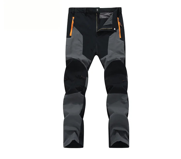 TRVLWEGO Summer Climb Trekking Camping Men Pants Quick Drying UV Resistant Active Waterproof Hiking Trousers Cycling Fishing 4XL