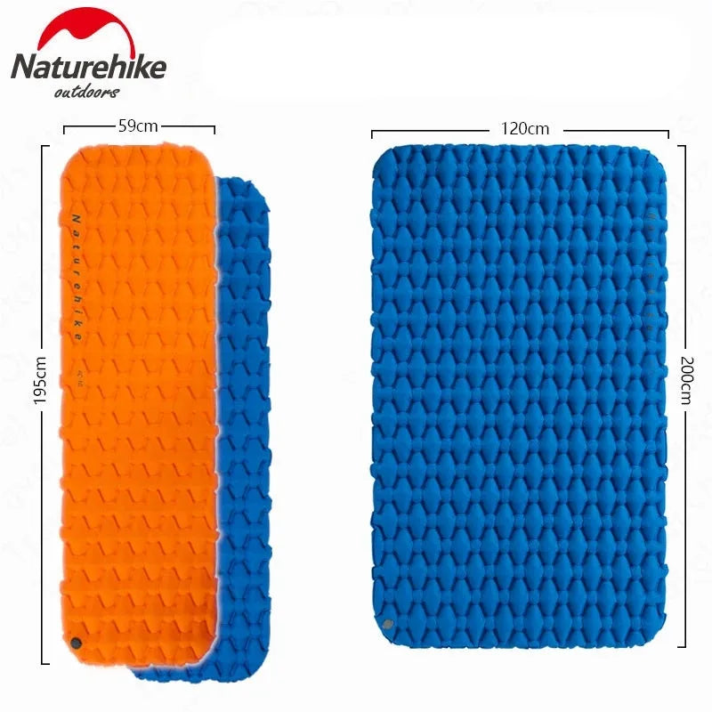 Naturehike Inflatable Mattress Air Mat Bed Tent Sleeping Pad Tourist Outdoor Camping Equipment Ultralight Portable Moistureproof