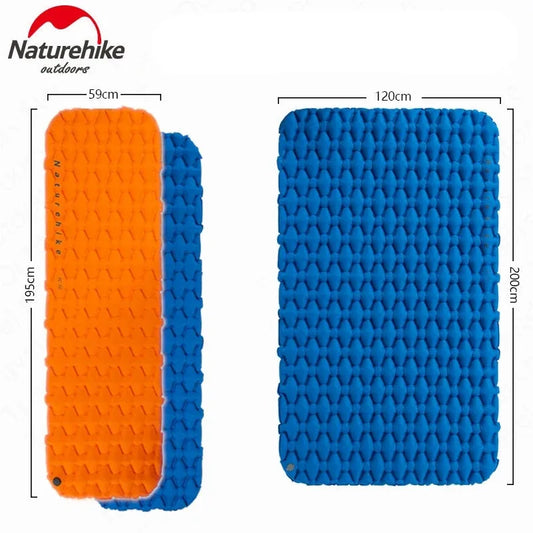 Naturehike Inflatable Mattress Air Mat Bed Tent Sleeping Pad Tourist Outdoor Camping Equipment Ultralight Portable Moistureproof