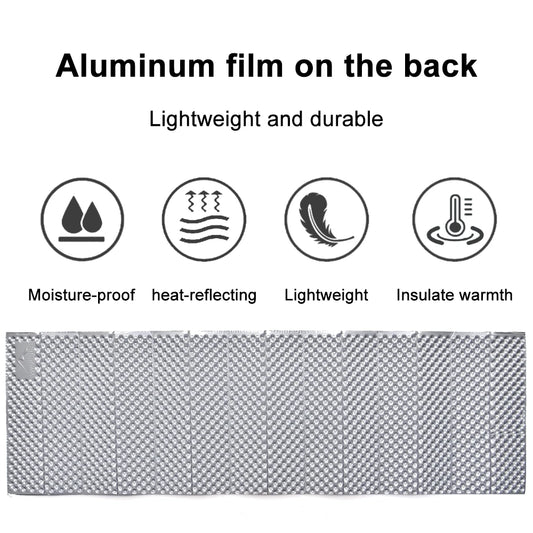 WCamping Mat Portable Sleeping Pad Picnic Foam Bed Mattress Travel Trekking Equipment Blanket  Waterproof Moistureproof