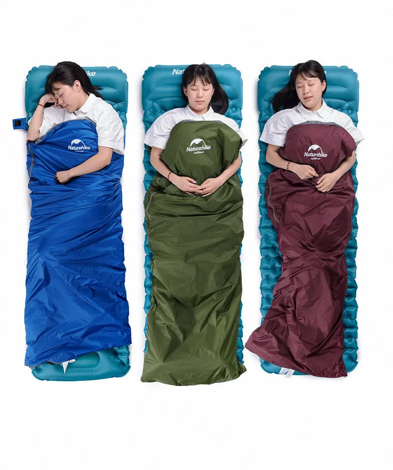 Naturehike Sleeping Bag Ultralight LW180 Waterproof Cotton Sleeping Bag Nature Hike Summer Hiking Camping Sleeping Bag