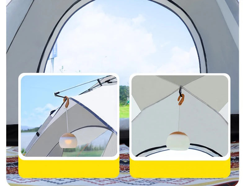 Outdoor Camping Tent Automatic Quick Opening Free Construction of Rain and Thick Camping Tent Portable Collapsible UV Protection