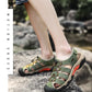 Summer Pu Leather Sandals For Men Rubber Outdoor Men Beach Shoes Anti-Slip Trekking Sandals Weight Light Male Hiking Sandals