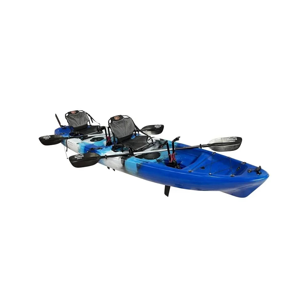 13.5 Tandem Pedal Kayak Sit On Top Fishing Kayak Ultimate Tandem Experience 680-pound weight Item Weigh 85 Pounds Kayaking