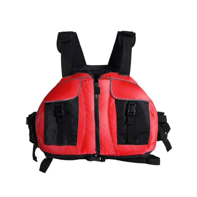 Life Vest for Youths Adults, Lifejackets Canoeing Canoe Kayaking Ocean Boats Rubber Boats Surfing EPE inside Survival Jackets