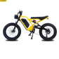 AKEZ-Electric Bike with Hydraulic Brake Ebike 20*4.0 Off-Road Fat Tire 45km h 7 Speed 1500W 48V 18Ah Removable Lithium battery