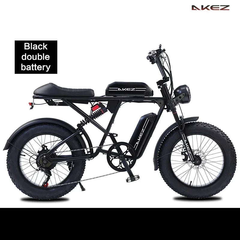 AKEZ super73 s2 All-terrain Electric bike 1500W Powerful Motor 48V 36AH Electric Bicycle 20-inch Fat Tire Urban Off-road e-bike