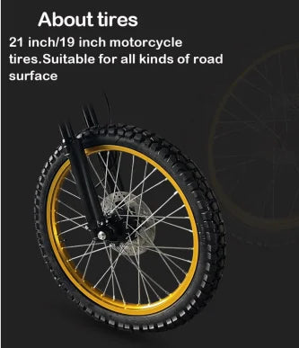 High Power 48V 3000W 72V 15000W Electric Bicycle Ebike Adult E-Bikes E Motorcycle 10000W 50/60/70 MPH Dirt Bike Off Road Fatbike