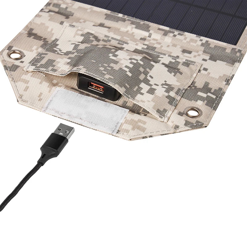 100W/80W/60W Folding Solar Panel USB 5V Solar Charger Portable Solar battery Solar Power Bank for Outdoor Camping Hiking + Cable