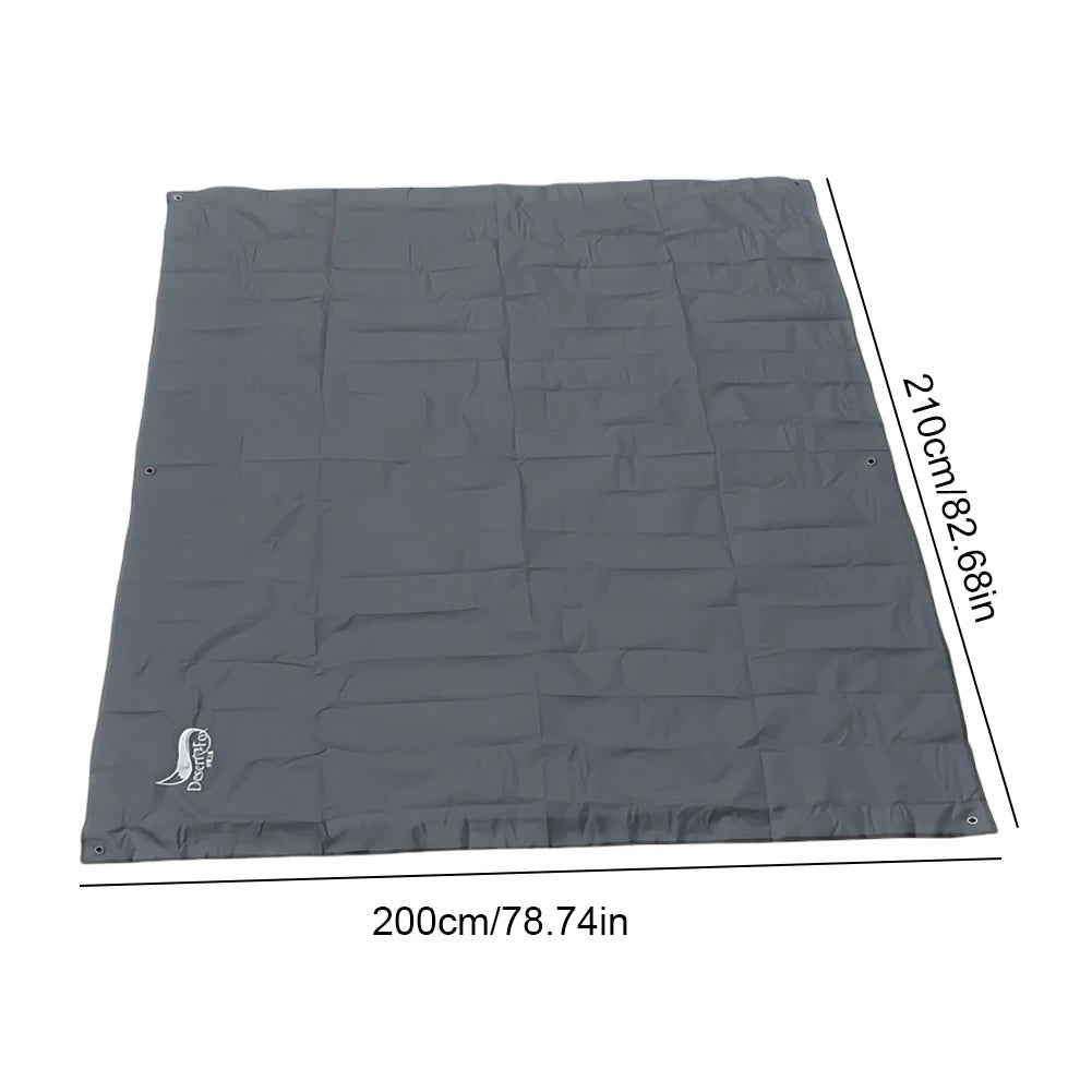 Tent Floor Mat Tarpaulin Waterproof Ultralight Beach Camping Bag Tent Mat Foldable Picnic Blanket Beach Mat for Travel