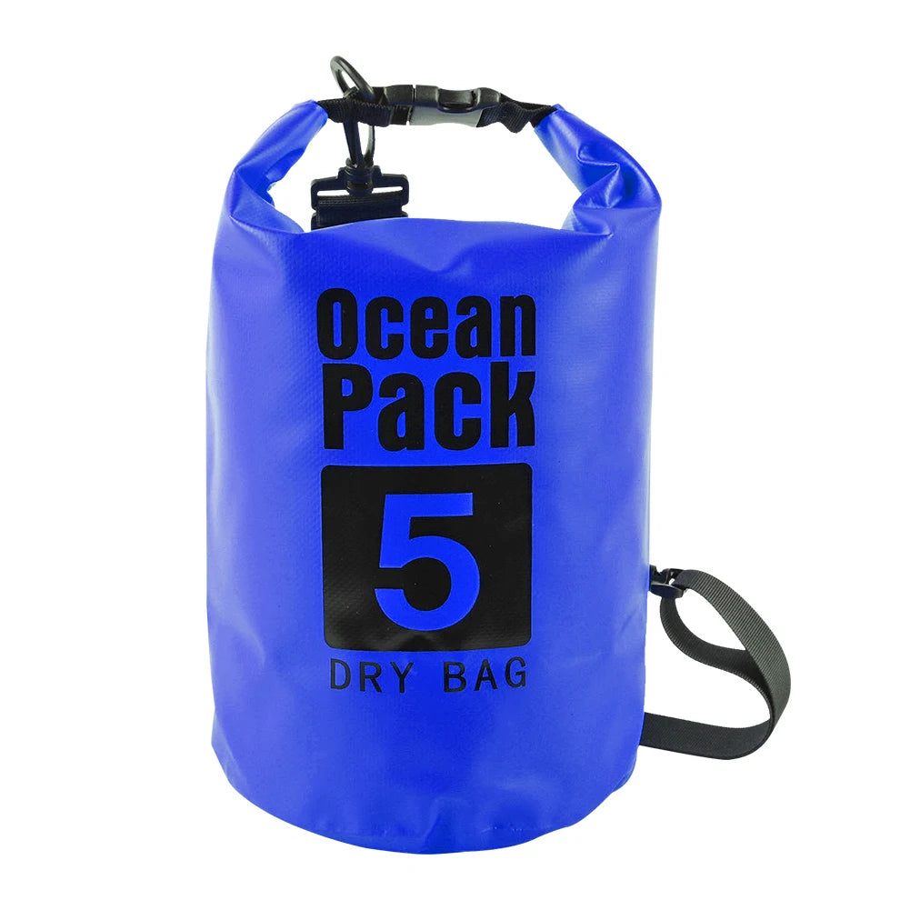 2L/3L/5L/10L Waterproof Dry Bag Pack Sack Swimming Rafting Kayaking River Trekking Floating Sailing Canoing Boating Water Bag