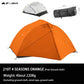 3F UL Gear Qinkong 3P 3-Person 4-Season Camping Tent 15D Silnylon Coating with Matching Ground Sheet Ultralight Outdoor