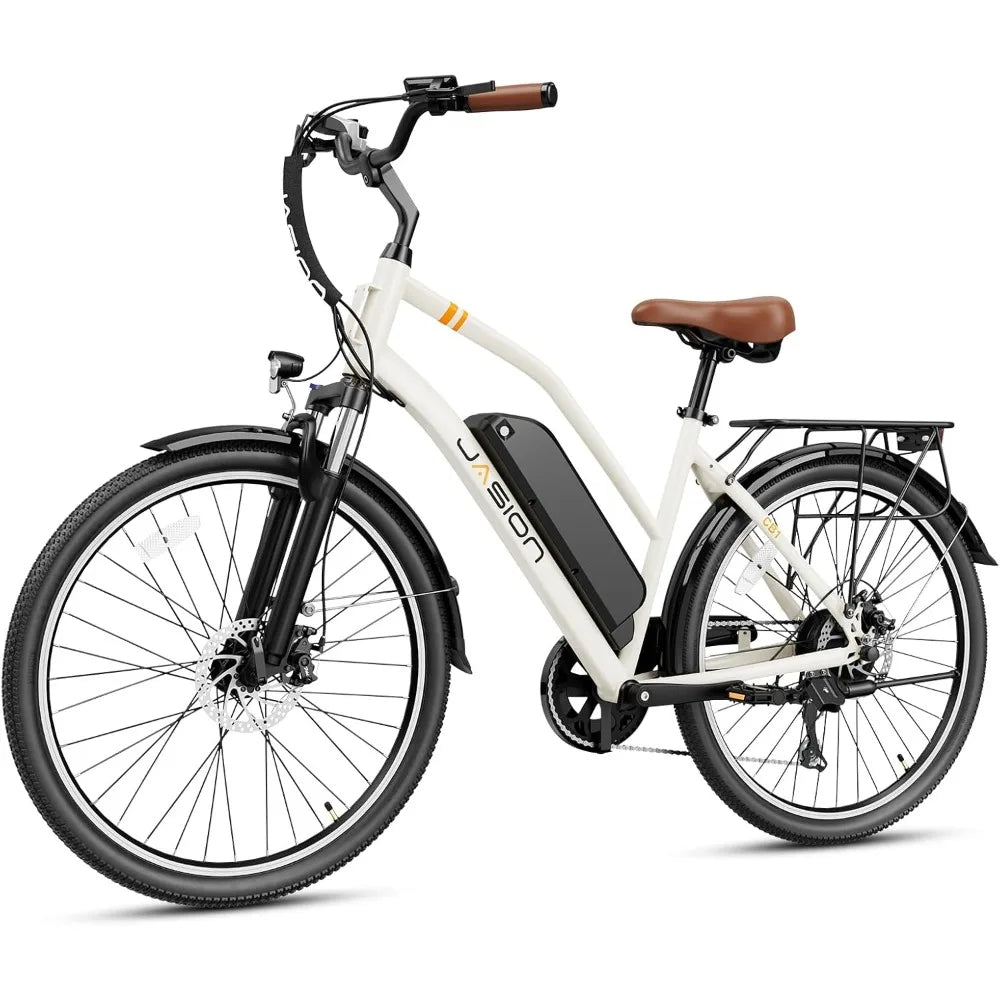 Electric Bike for Adults, 1000W Motor Peak Ebike, 450Wh Removeable Battery, 26'' City Cruiser Bicycle