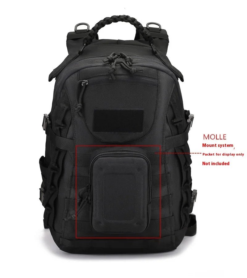 Man Strategic Tactical Backpack Outdoor Waterproof Camping Hunting Trekking Sport Bag Softback Large Capacity Molle 3D Rucksack