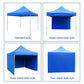 DD High Quality 3x3 Tent Pure Colour Ez Up Canopy Outdoor Folding Camp Awning Marked Steel Frame Pop Beach Tents