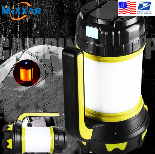 ZK30 Powerful Lantern Rechargeable LED Torch Camping Flashlight Waterproof Led Outdoor  Portable Camping Lamp Torch Flash Light