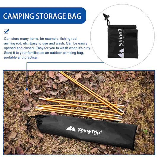 Hiking / Trekking Poles Transport & Storage Bag Carrying Bag (Black)