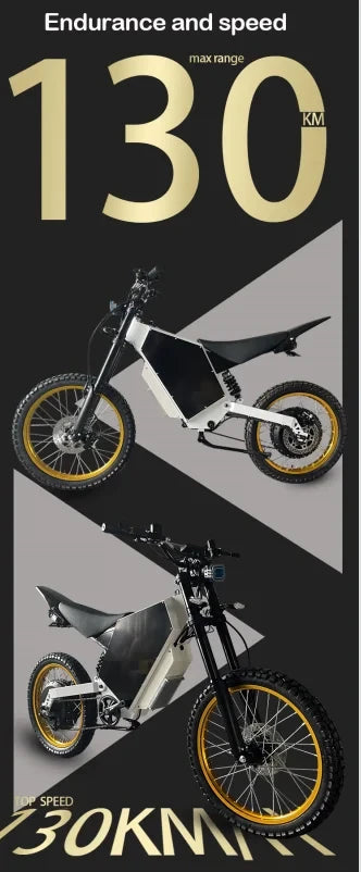 SS30 New Arrivals stealth bomber ebike 15000w 200A Controller Max Speed 120KM/H electric bike