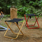 Portable Folding Picnic Stool, Fishing Chair, Ultra Light Furniture, Alloy Folding Stool, Camping Chair