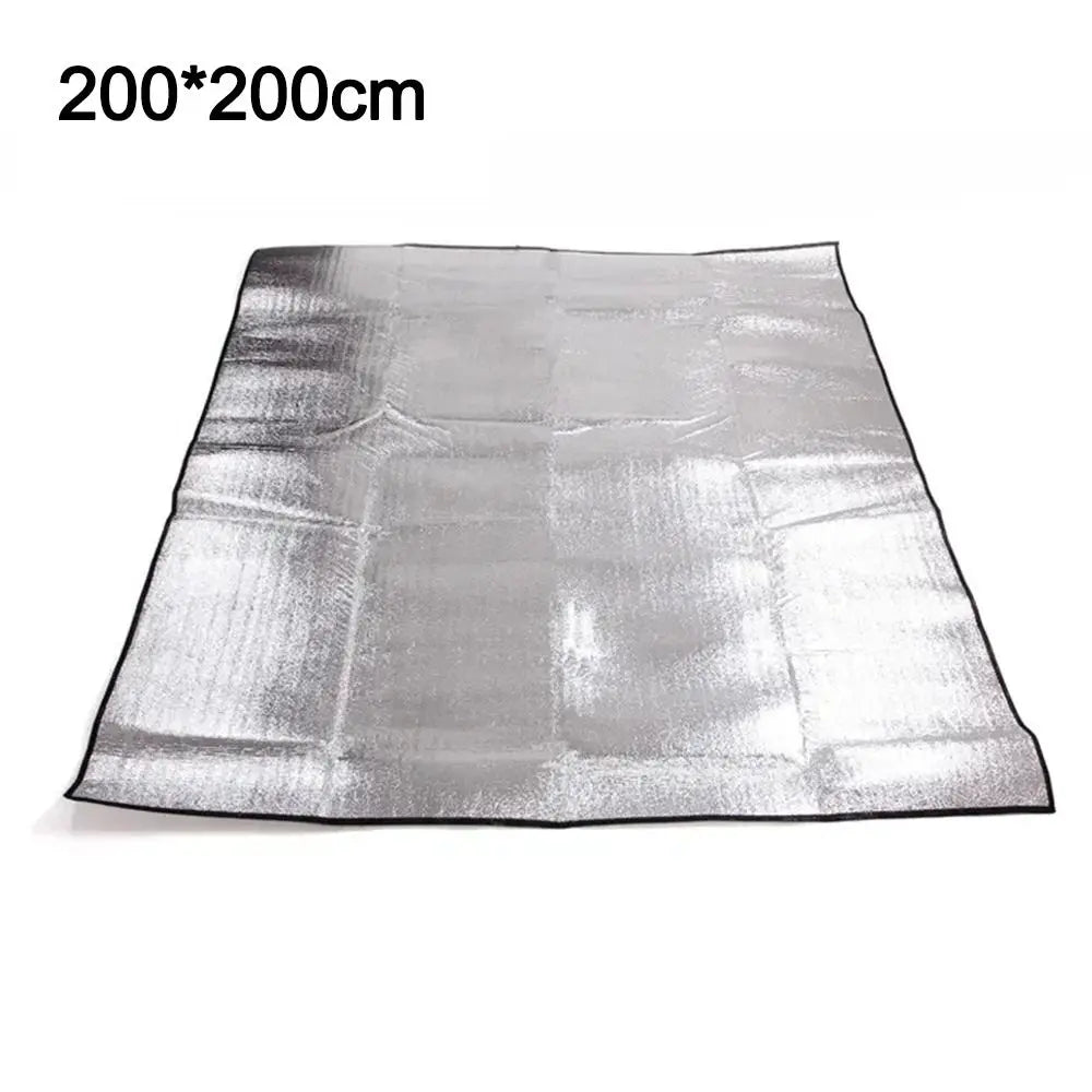 Thermal Camping Mat New Ultralight Tent Footprint Reflecting Heat Picnic Beach Pad Waterproof Insulation Foam Foil Mat Outdoor