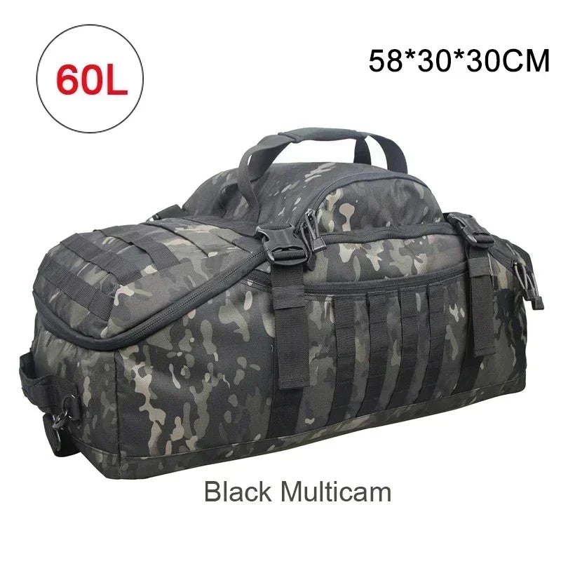 35L 50L 80L Outdoor Mountaineering Bag Molle Tactical Backpack Large Duffel Bag Hiking Camping Travel Bags