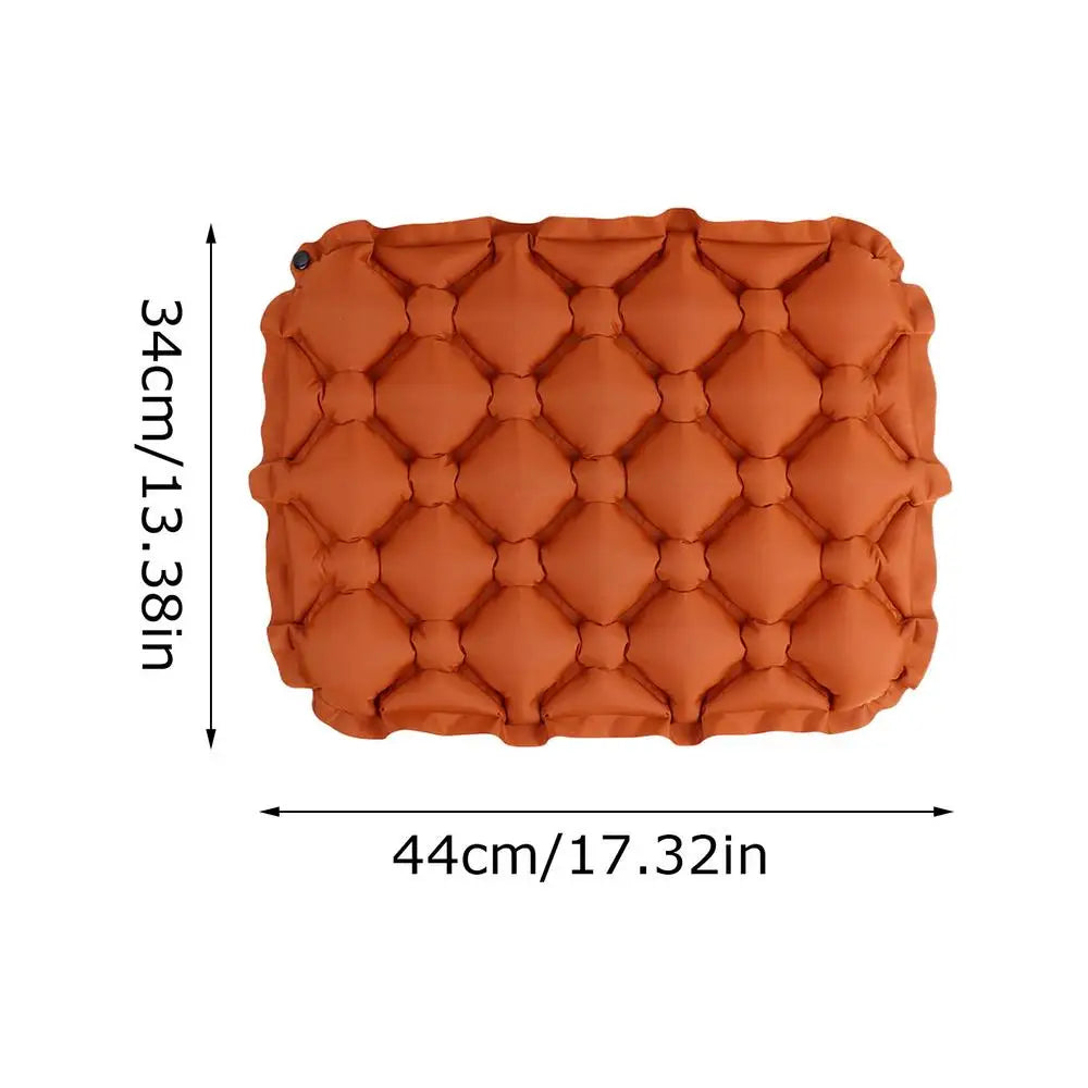 Inflatable Mattress For Sitting Outdoor Ultralights Seat Cushion Camping Sitting Pad Air Mat For Hiking Backpacking