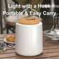 Rechargeable LED Camping Lantern with Hook Super Bright Soft Light Tent Light Night Emergency Light Portable Camping Light