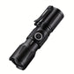 Usb Rechargeable Long Distance Lighting Mini Flashlight Zoomable Long Distance Lighting Portable Pocket Torch For Home Outdoor