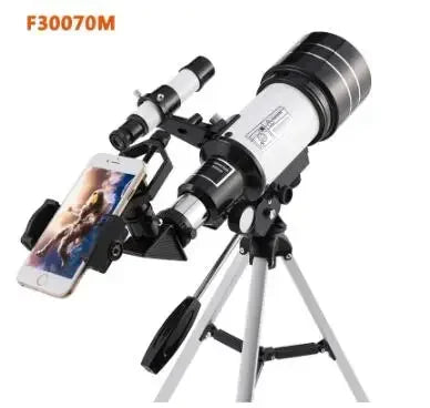 150 Time Professional Astronomical Telescope for Space Monocular HD Eyepiece Powerful Binoculars Night Vision for Star Camping