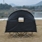 Solo Durable Camping Cot Tent with Waterproof Warm Features 4000mm Lightweight Design Camping equipment- exclude bed