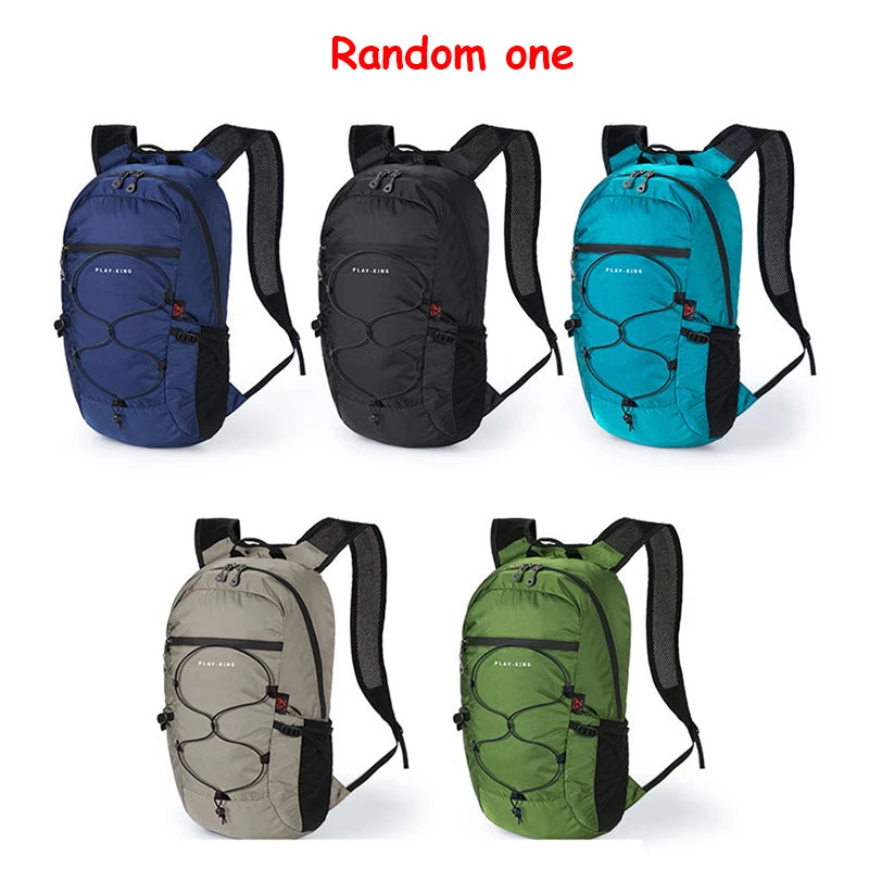 20L Small Trekking Backpack Foldable Sports Gym Bag For Women Waterproof Luggage Travel Outdoor Nature Hike Climbing Backpack