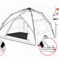 Outdoor Camping Tent Automatic Quick Opening Free Construction of Rain and Thick Camping Tent Portable Collapsible UV Protection