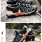 Summer Pu Leather Sandals For Men Rubber Outdoor Men Beach Shoes Anti-Slip Trekking Sandals Weight Light Male Hiking Sandals