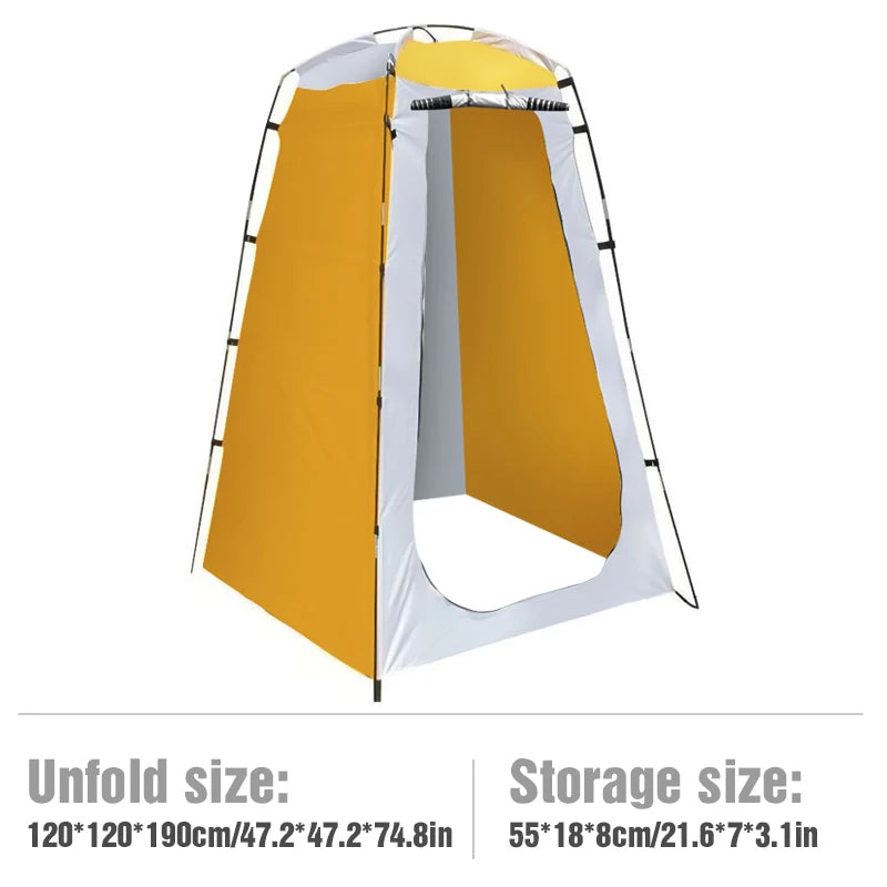 Westtune Portable Privacy Shower Tent Outdoor Waterproof  Changing Room Shelter for Camping Hiking Beach Toilet Shower Bathroom