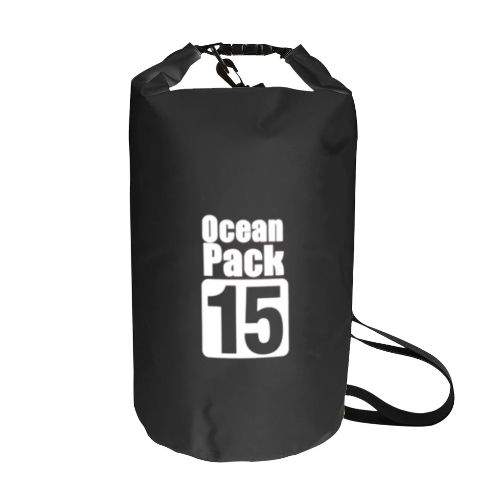 2L/3L/5L/10L Waterproof Dry Bag Pack Sack Swimming Rafting Kayaking River Trekking Floating Sailing Canoing Boating Water Bag