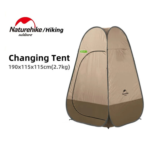 Naturehike Ultra Light Portable Outdoor Camping Fishing Tent Outdoor Dressing Shower Mobile Toilet Folding Tent