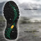 HIKEUP Leather Men‘s Outdoor Hiking Shoes Tourist Trekking Sneakers Mountain Climbing Trail Jogging Shoes For Men Factory Outlet