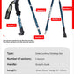 5 Section Outdoor Fold Trekking Pole Camping Portable Walking Hiking Stick For Nordic Elderly Telescopic Easy Put Into Bag 1 PCS