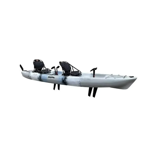 13.5 Tandem Pedal Kayak Sit On Top Fishing Kayak Ultimate Tandem Experience 680-pound weight Item Weigh 85 Pounds Kayaking