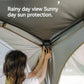 Naturehike Dome Tent Canopy Waterproof PU5000+ UPF12500+ Quick Open Docking Tent Outdoor Camping Large Sunshade Tarp Family