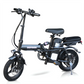 3 Speed Folding Ebike Electric Bike For Adults 48V 15AH 400W 32KM/H 14 inch Tire Electric Bicycle City USB Charging Port